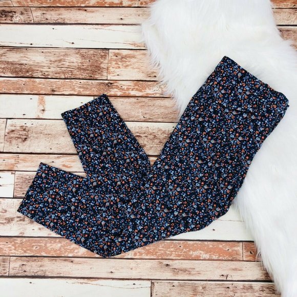 GAP Pants - Gap For Good Floral Print Skinny Ankle Pants Sz 6R